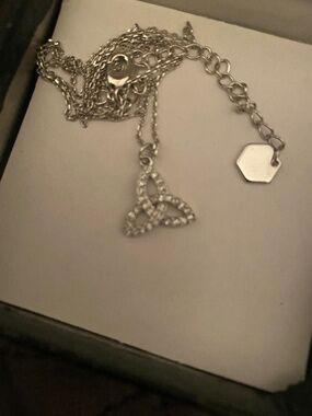 VERY Rare Touchstone crystal celtic knot Swarovski crystals